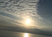 駿河湾と空