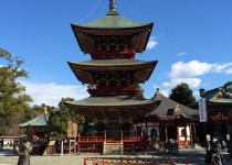 成田山の三重塔