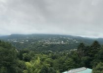 強羅の高台から撮った風景